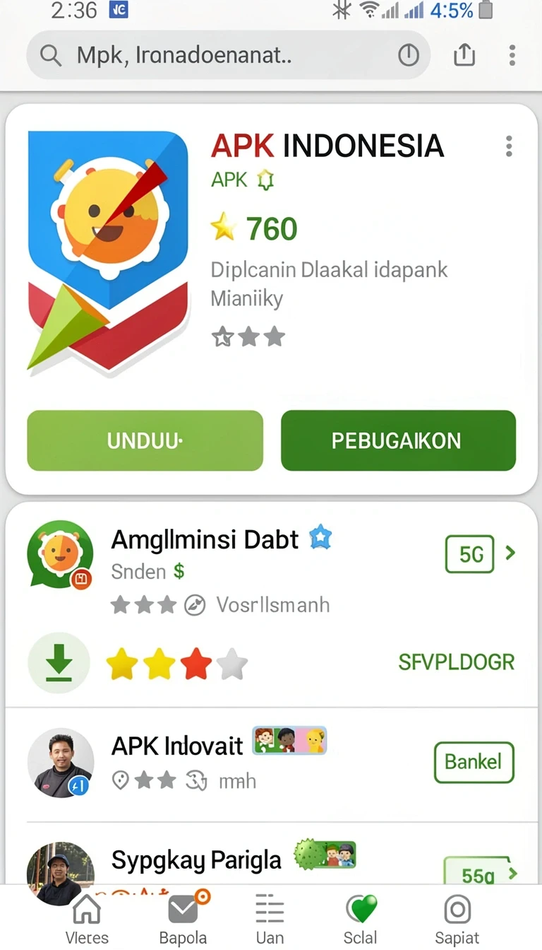 Pratinjau layar Review Aplikasi gading22 di pgking